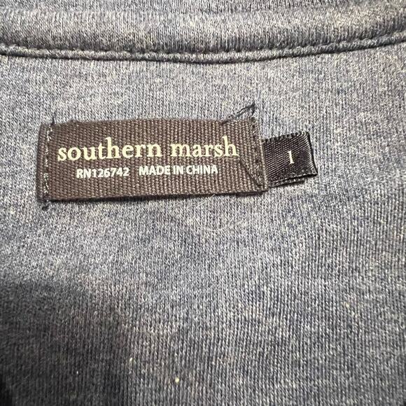 Southern Marsh Men’s 1/4 Zip Pullover Shirt Jacket Size 1 Big & Tall XL Casual - Picture 4 of 6